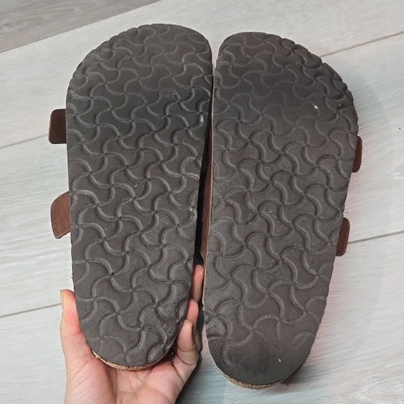 Birkenstock Mens Arizona  Suede Sandals with Buckle Straps Shoes Sz 44/11 Regula main image 10
